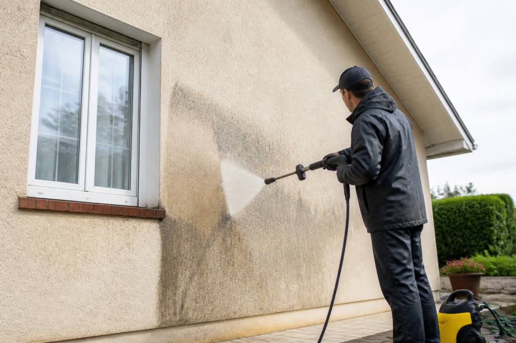 Comment nettoyer un crépis extérieur : méthodes et précautions